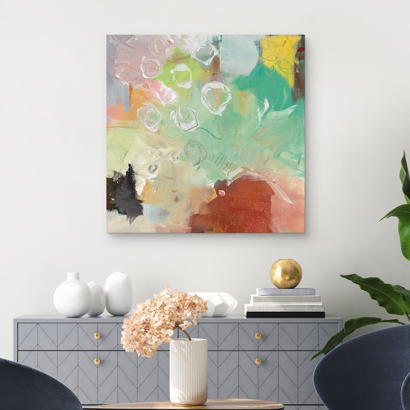 Summer Rising III Crop by Mary Urban Canvas Art Print