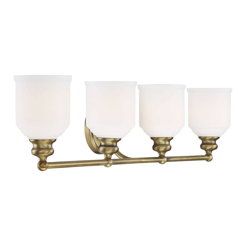 Savoy House Melrose 4 Light 34" Wide Bathroom Vanity Light