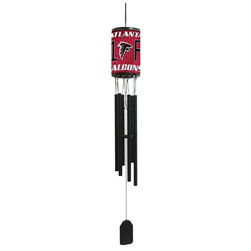 NFL Wind Chime, #1 Fan with Team Logo, Atlanta Falcons