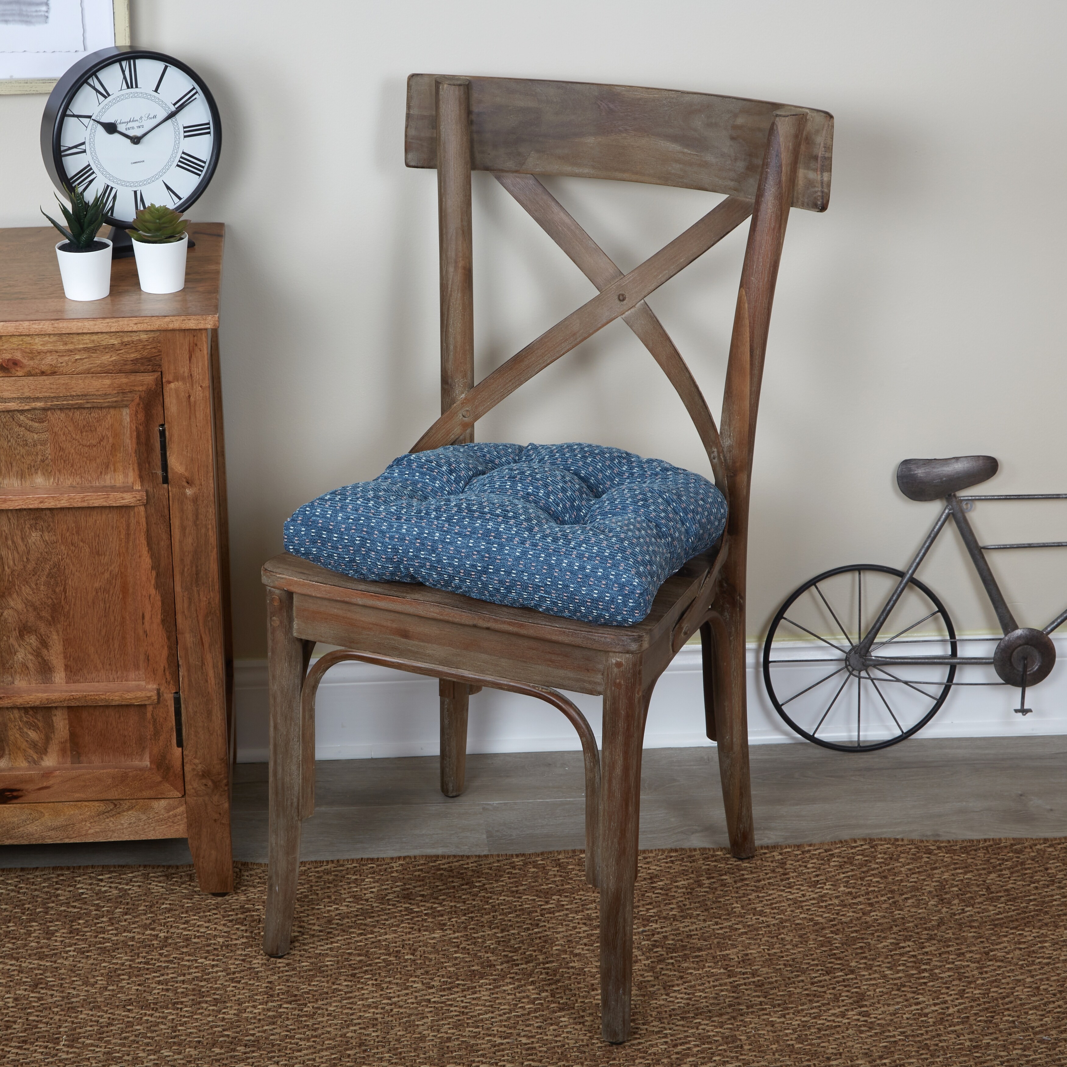 Klear vu twillo store rocking chair cushion set