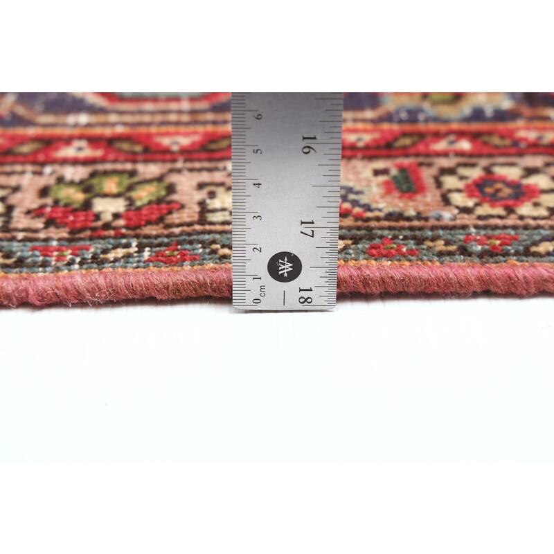 ECARPETGALLERY Hand-knotted Antalya Vintage Red Wool Rug - 6'5 x 9'5