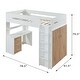 preview thumbnail 7 of 14, Spivey Twin Loft Bed with Built-in Desk