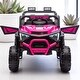 preview thumbnail 13 of 26, 24V Kids Ride-On Car with Electric UTV Remote Control, 400W Motor, 4WD, Music, USB, lights & Shock Absorbers - Electric Vehicle