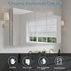 preview thumbnail 22 of 53, 56''/64''W X 30''H Recessed Or Surface Wall Mount Bathroom Medicine Cabinet With Adjustable Glass Shelves