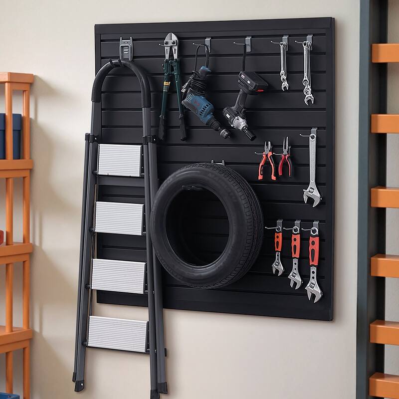 PVC Garage Slat Wall Panel with Modular Design and Suitable for Both Indoor and Outdoor Use