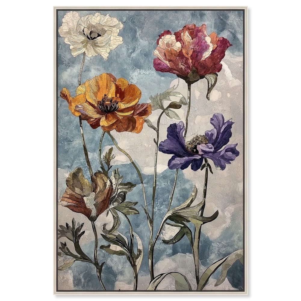 Hued Blossom II Canvas by Art Remedy