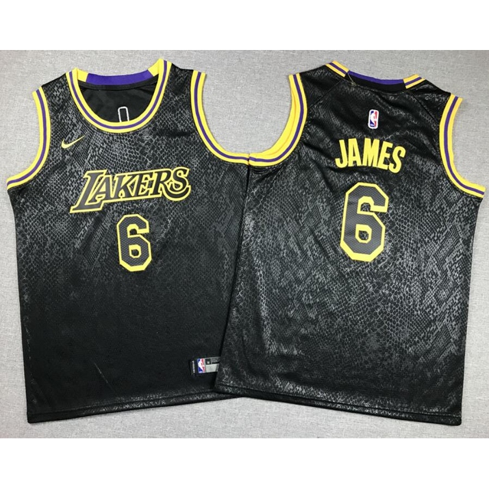 Lebron james youth black jersey top