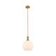 Option Brushed Brass / Matte White
