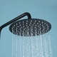 preview thumbnail 9 of 58, Outdoor 10 Inch Round Rain Shower Set with Handheld Shower (Adjustable Slider)