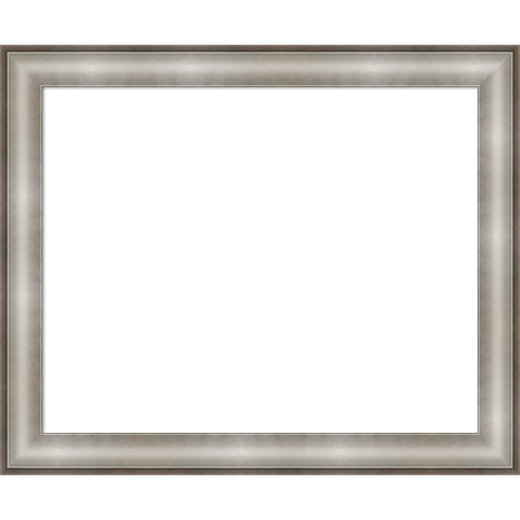 Amanti Art Imperial Silver Framed Dry Erase Magnetic Board