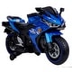 preview thumbnail 13 of 32, 12V Kids Electric Motorcycle with Training Wheels, Manual Throttle, Foot Brake, MP3, Lighting Wheels for Boys