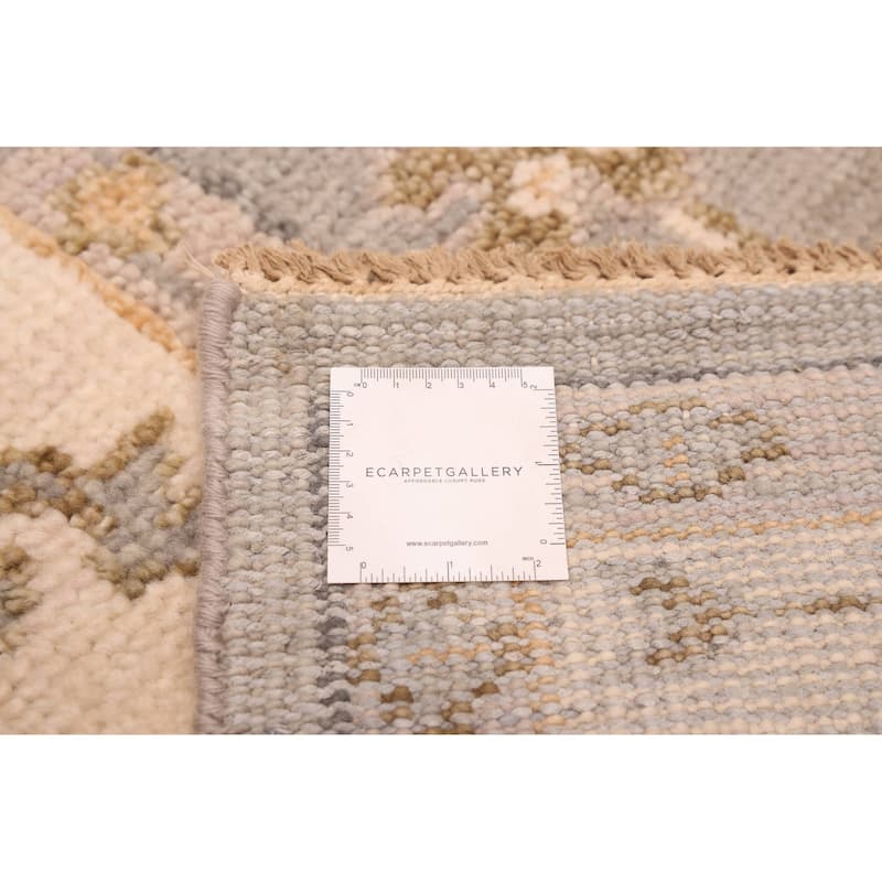 ECARPETGALLERY Hand-knotted Jules Serapi Grey Wool Rug - 7'7 x 9'10