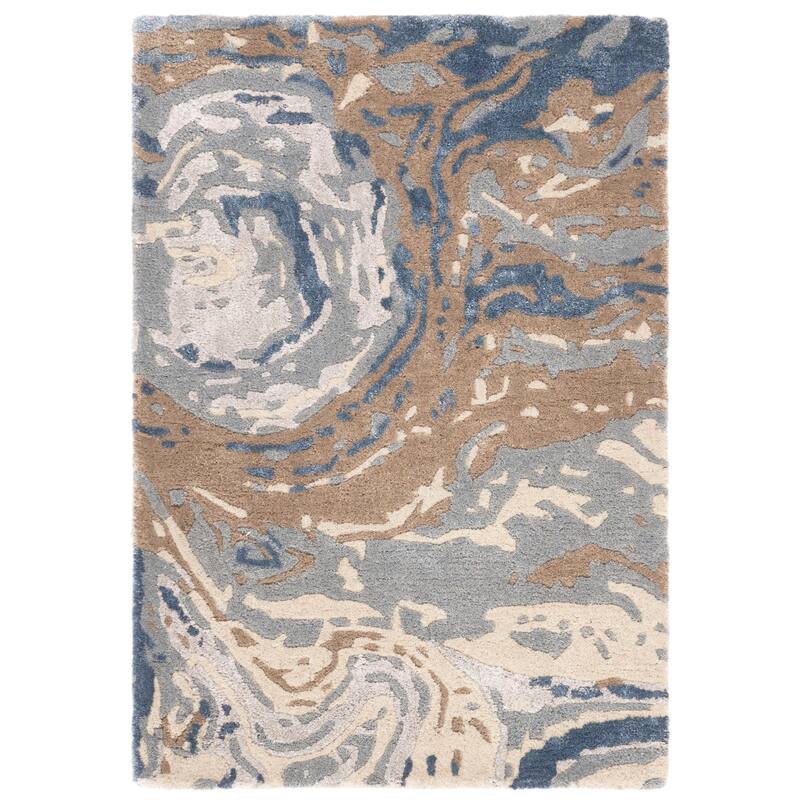 SAFAVIEH Handmade Soho Lyndsey N.Z. Wool/ Viscose Rug