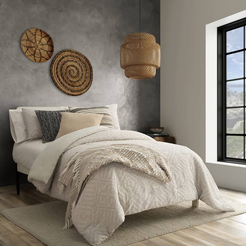 Indigo Road by Egypt Sherrod Veyre Global Geometric 3-Piece Comforter Set