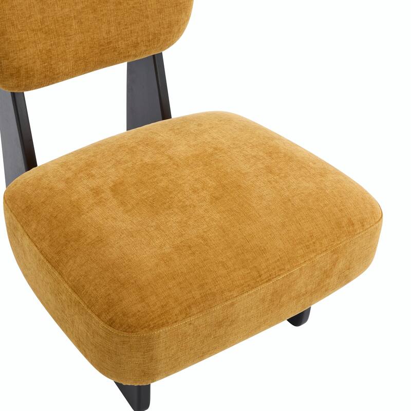 Minimalist Accent Chairs Set - Wood Frame
