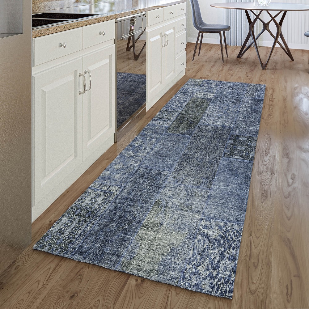 Premium Washable Super Soft Boho Patches Mayfield Rug