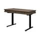 preview thumbnail 13 of 16, Carson Wood Electronic Sit/Stand Desk, Standing Desk, Gray