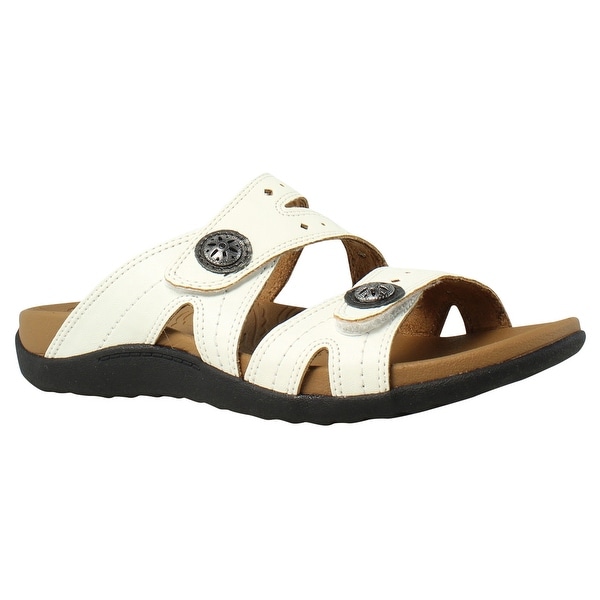 rockport white sandals