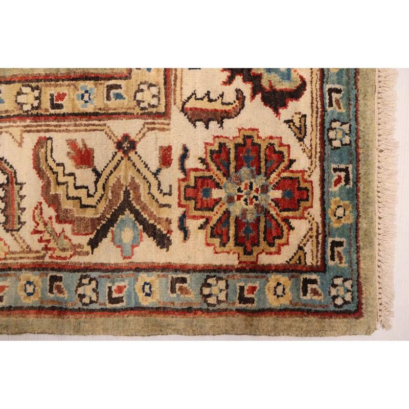 ECARPETGALLERY Hand-knotted Jules Sultane Sage Wool Rug - 7'11 x 9'11