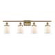 Option Brushed Brass / Matte White