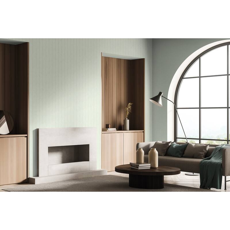 Galerie Wallcoverings Flora Pinstripes Vinyl on Non-woven Matte Wallpaper Roll