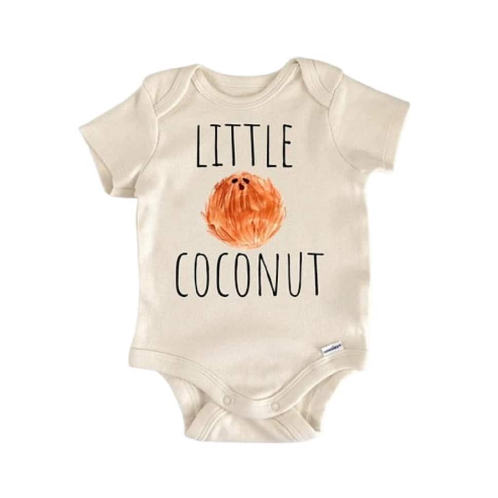 Coconut Fruit Tropical - Baby Boy Girl Clothes Infant Bodysuit Funny Cute Newborn