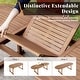 preview thumbnail 11 of 16, MAISON ARTS Acacia Wood Outdoor Dining Set, Expandable Table with Wicker Chairs, Farmhouse Patio Furniture
