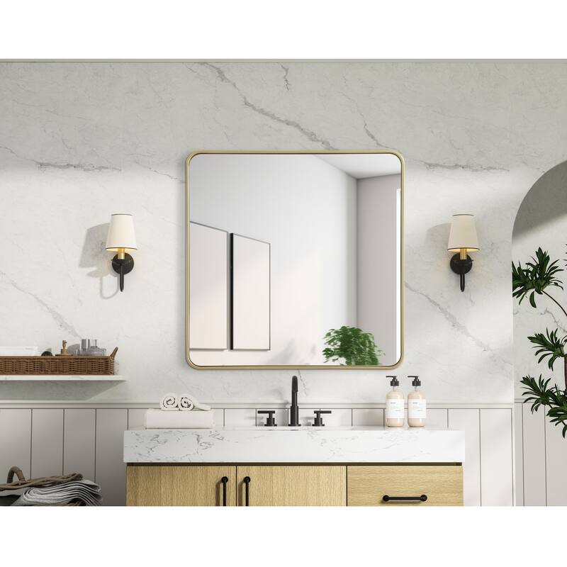 Elegant Lighting MR8A3636 Remy 36" Rectangular Flat Medium Density