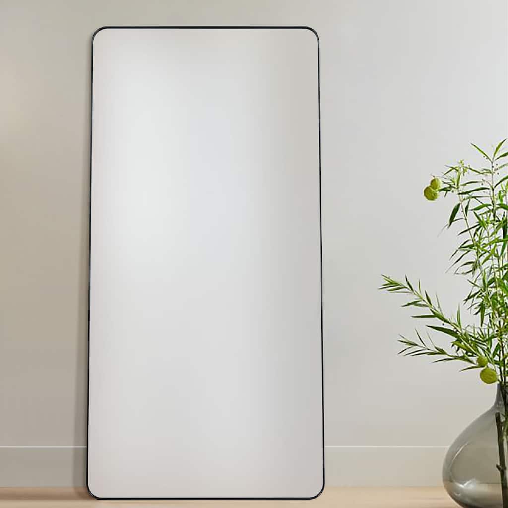 TEHOME Javeion Metal Framed Floor Mirror