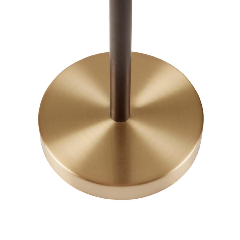 INK+IVY Bromley Gold/Brown Two Tone Pull-chain Table Lamp