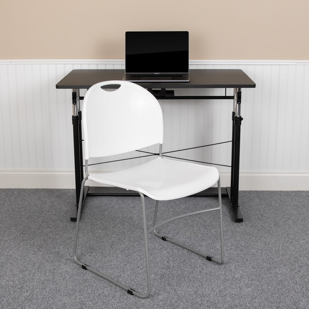 Ultra-compact High-capacity Stacking Metal Chairs (Set of 5)