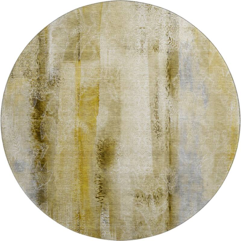 Premium Washable Super Soft Abstract Imprints Mayfield Rug