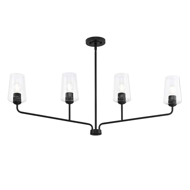 Progress Lighting P400441 Celino 4 Light 44" Wide Linear Chandelier