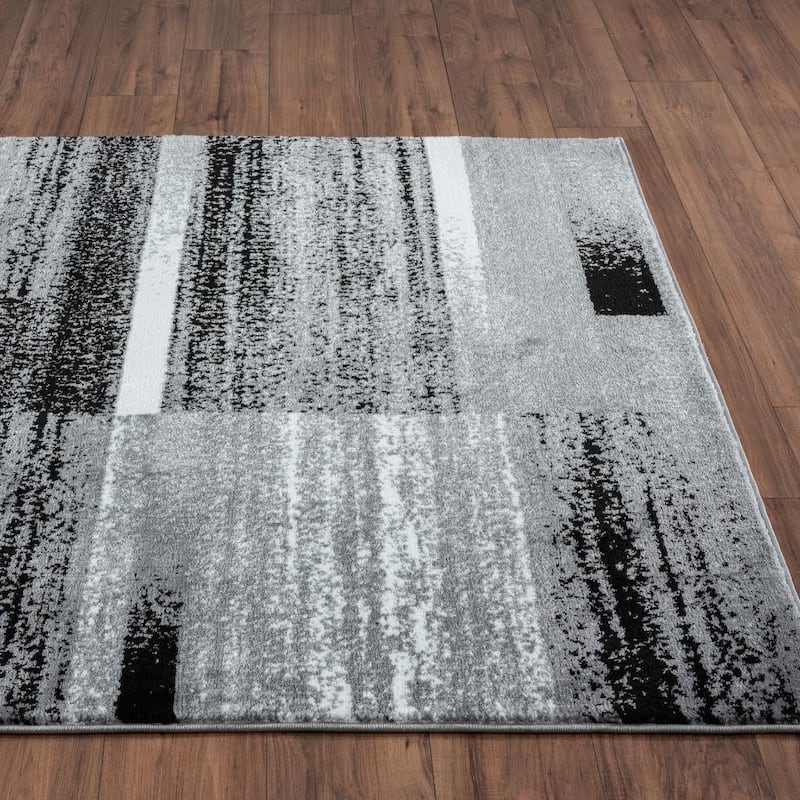 Luxe Weavers Art Deco Abstract Geometric Area Rug