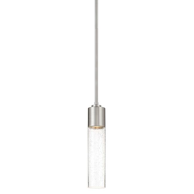 Kovacs Light Rain 5" Wide Single Light Mini Pendant - Brushed Nickel