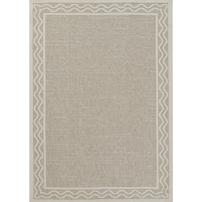 Erin Gates by Momeni Saybrook Ripple Area Rug - 2' x 3' - Grey - Rectangle