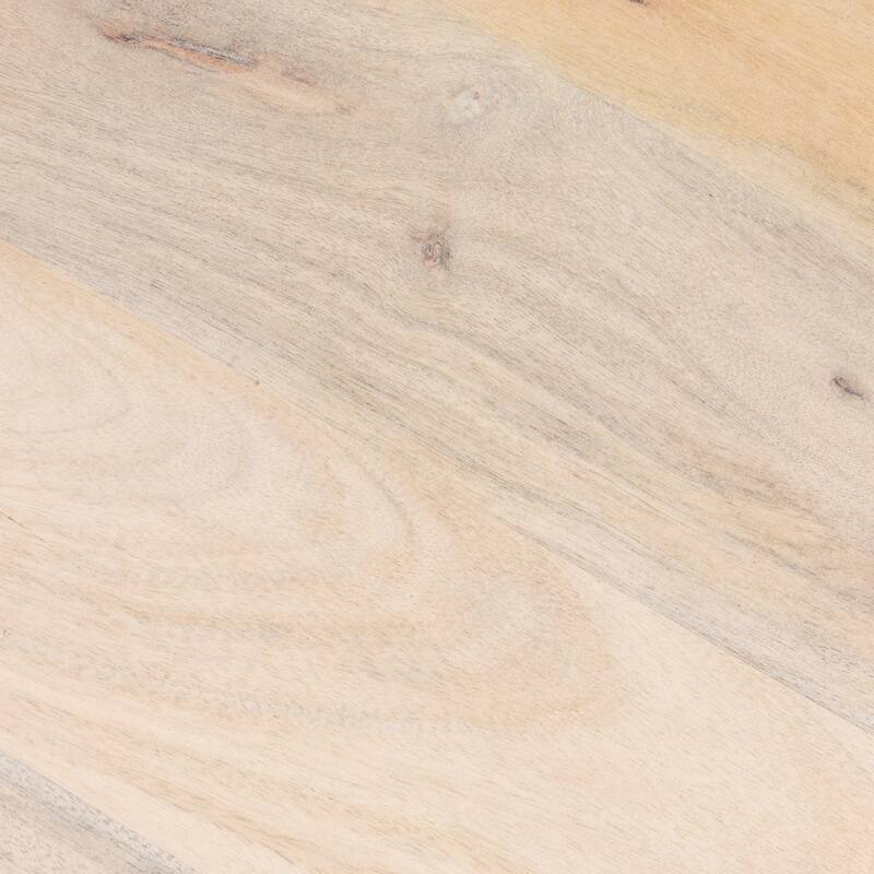 Mango Wood Dining Table with End Grain Base - 47.0"L x 47.0"W x 29.5"H