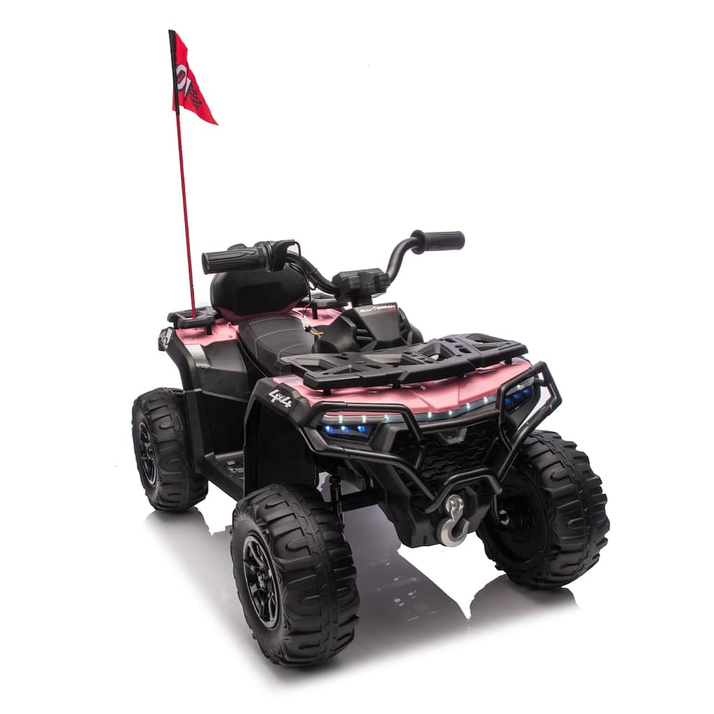 Off-Road Car Pink Ride on Car Battery Powered Electric Car Engineering Car