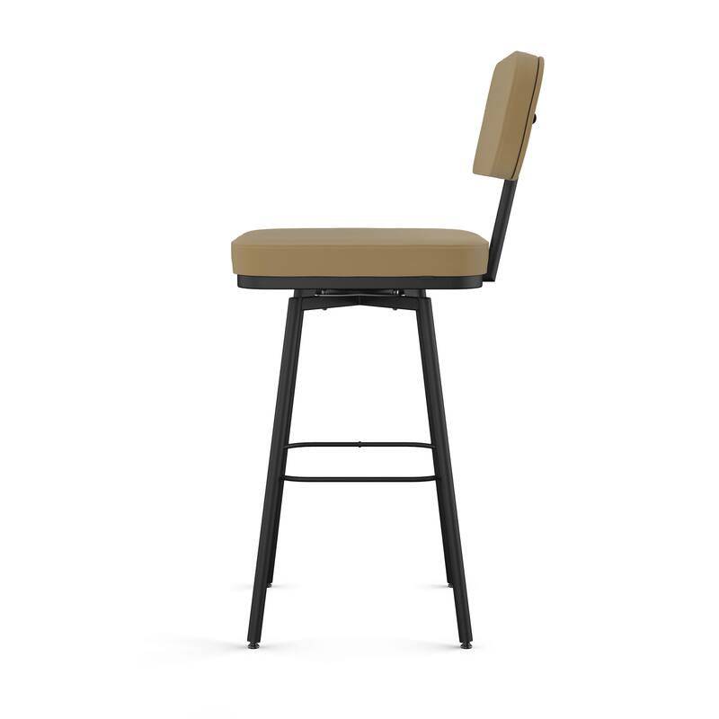 Amisco Tereza Swivel Counter and Bar Stool