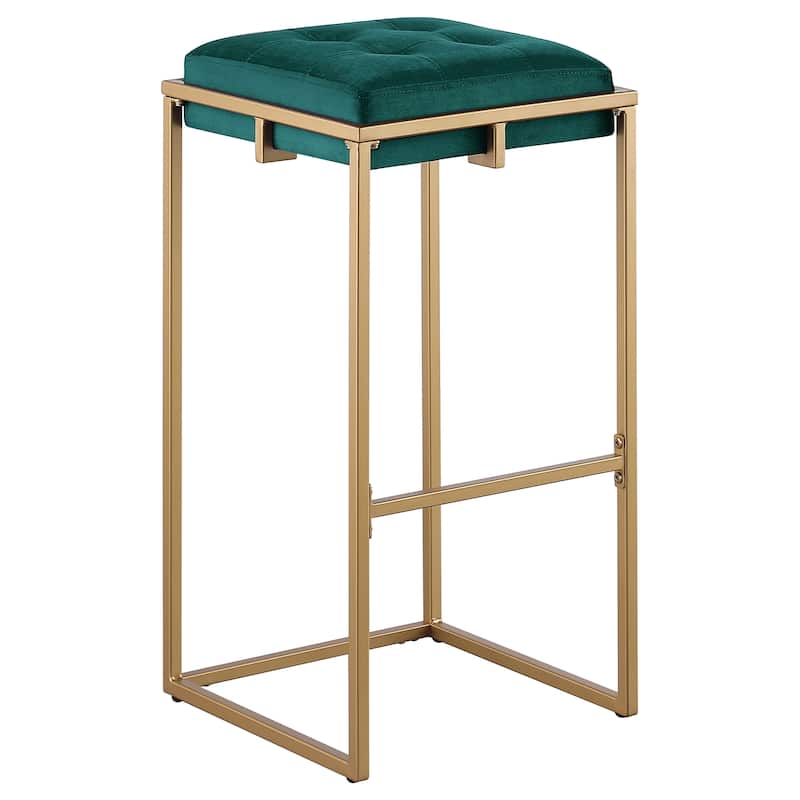 Nadia Upholstered Backless Stool (Set of 2)