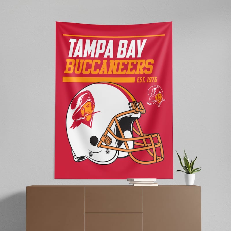 NFL Tampa Bay Buccaneers 40 YD Dash Legacy Wall Hanging - 50"x60"