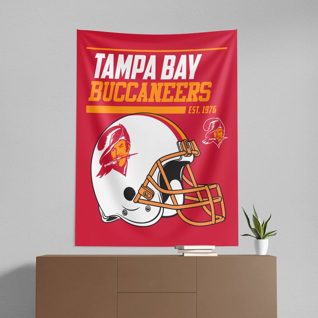 NFL Tampa Bay Buccaneers 40 YD Dash Legacy Wall Hanging - 50"x60"