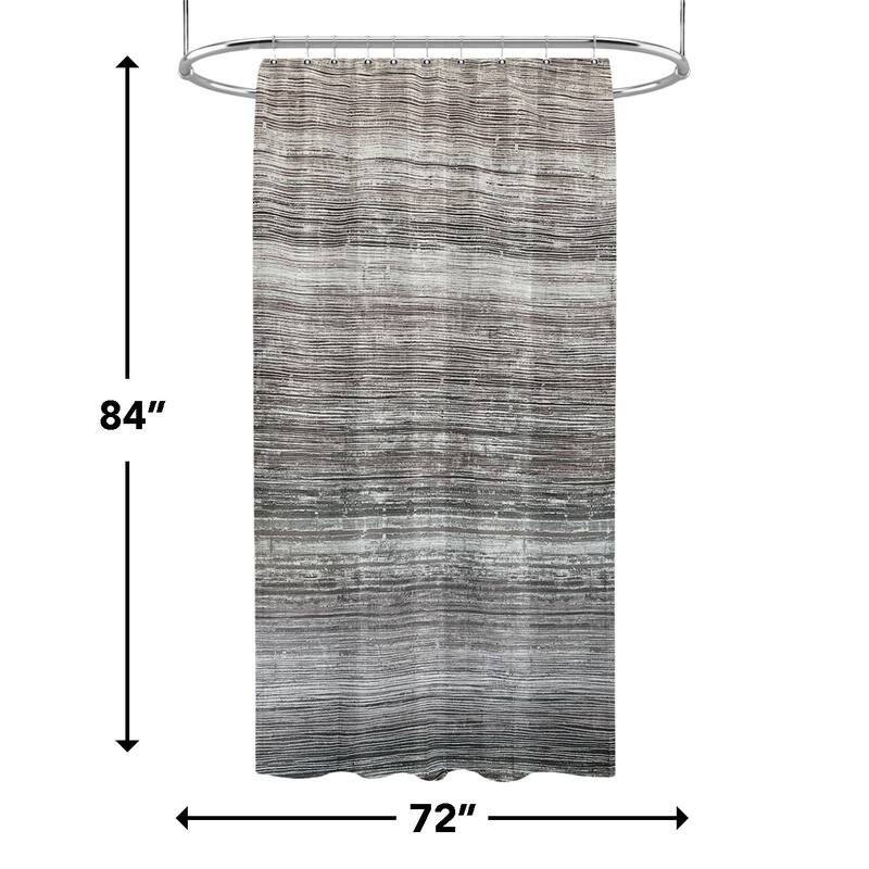 Nomad 100% Polyester Shower Curtain