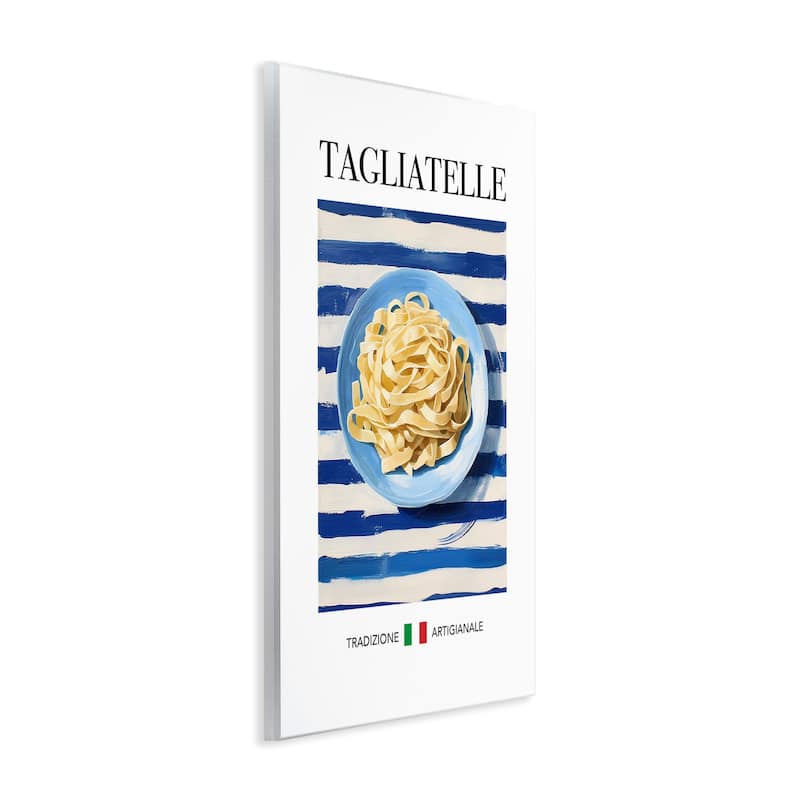 Stupell Traditional Tagliatelle Pasta Wall Plaque Art Design By Andreas Magnusson