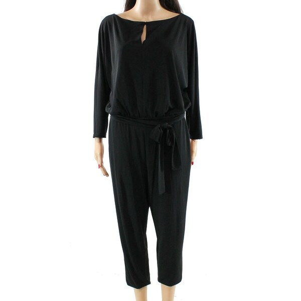 Shop Lauren By Ralph Lauren Women S Medium Keyhole Jumpsuit