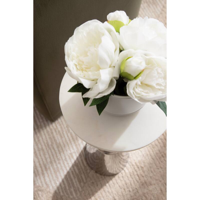 Kate and Laurel Tira Round Side Table