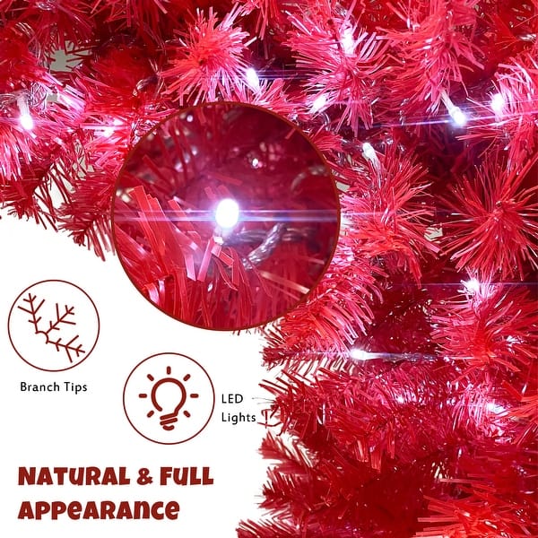 red christmas bulbs image