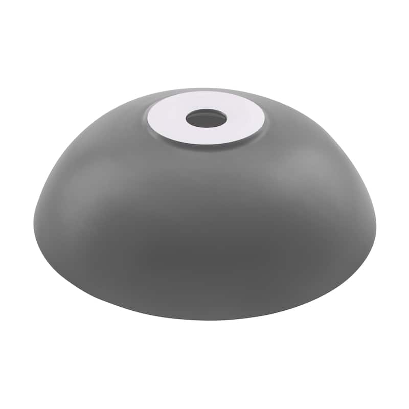 Chaux 16 Color Ceramic Sink In Matte Grey - 15.65" x 15.65" 5.3"