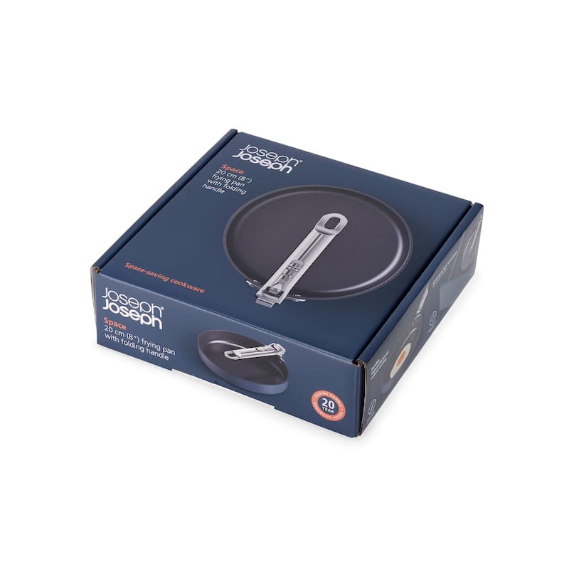 Joseph Joseph Space Ceramic Non-Stick 8" Frying Pan with Folding Handle