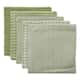 Option ASST ANTIQUE GREEN DISHCLOTH SET/5